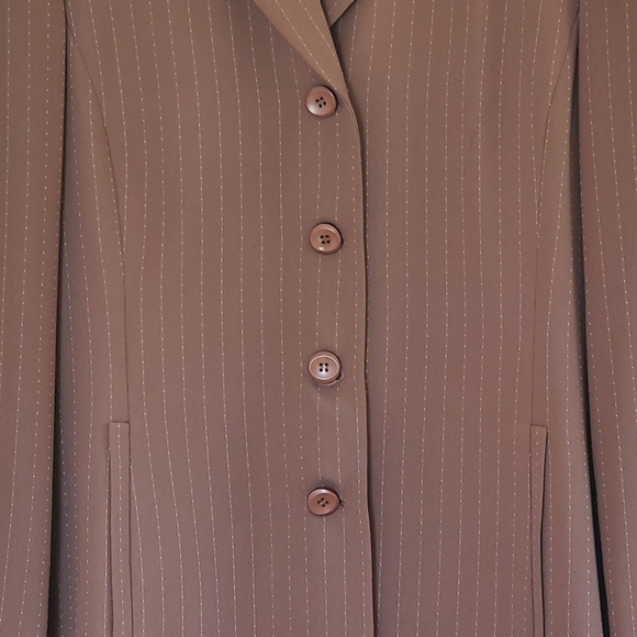 Vintage Anna Carole Blazer- Size 14- Brown - Picture 6 of 9